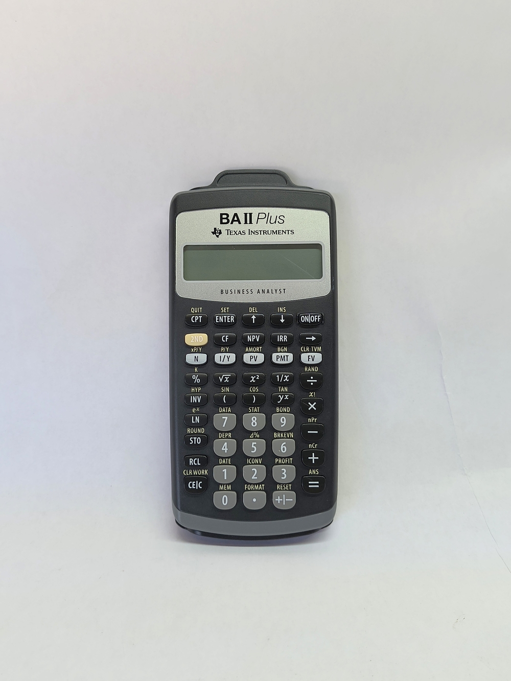 TEXAS INSTRUMENTS BA II Plus Finance Business Accounting Calculator